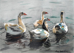 Geese (11" x 15")