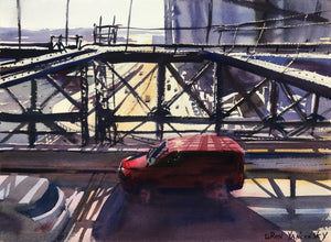 Brooklyn Bridge II (11" x 15")